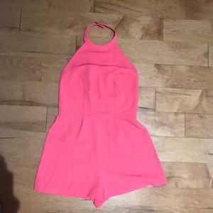 Pink romper